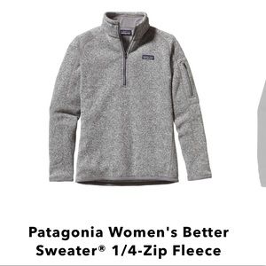 Patagonia 1/4 zip pullover